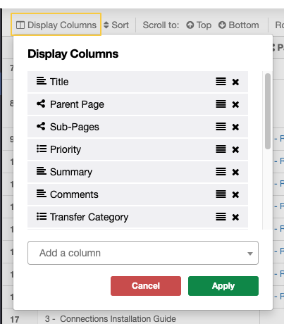 Image 3: Display Columns