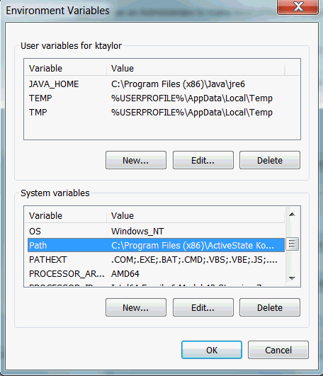 Image 9: New Environment Variable