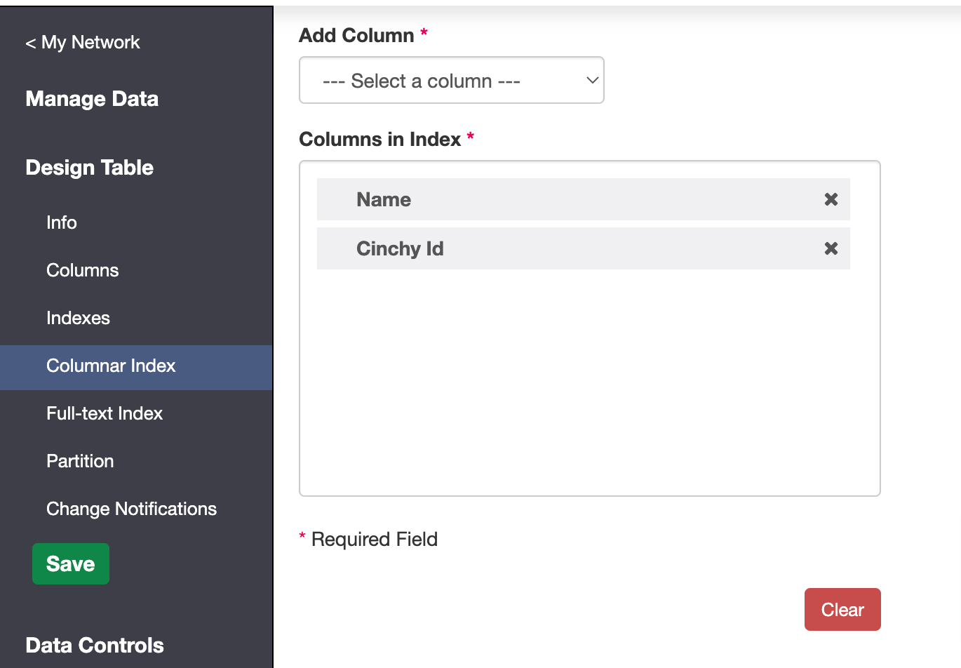 Image 6: Columnar Indexing