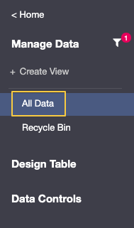 Image 13: Step 1: The All Data view